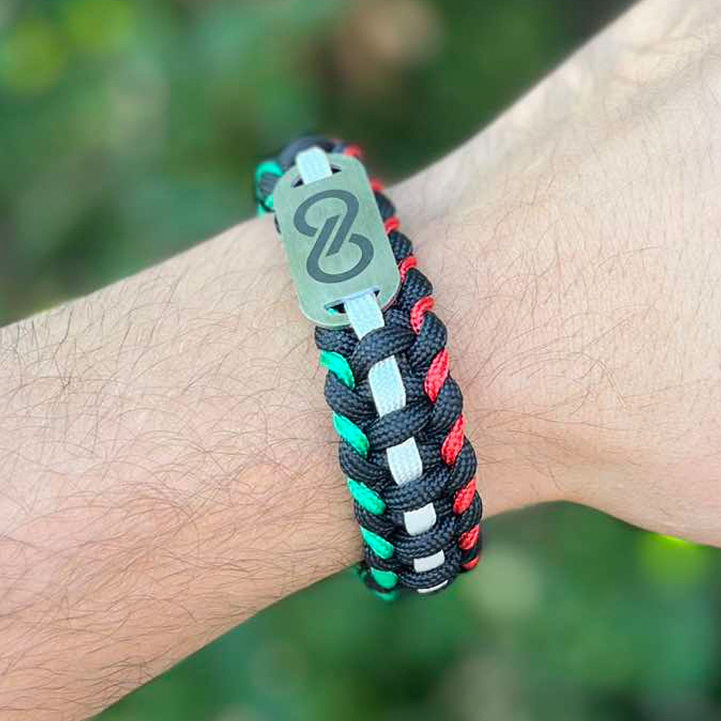 TISZA karkötő - Fekete paracord