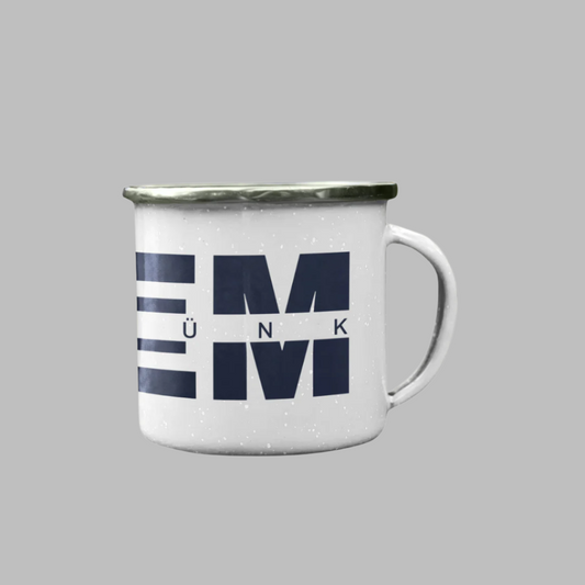 TISZA fém bögre - NEM FÉLÜNK