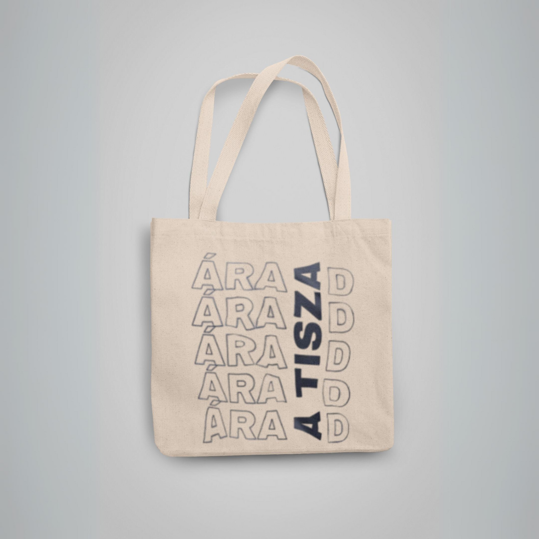 TISZA vászontáska - ÁRAD A TISZA