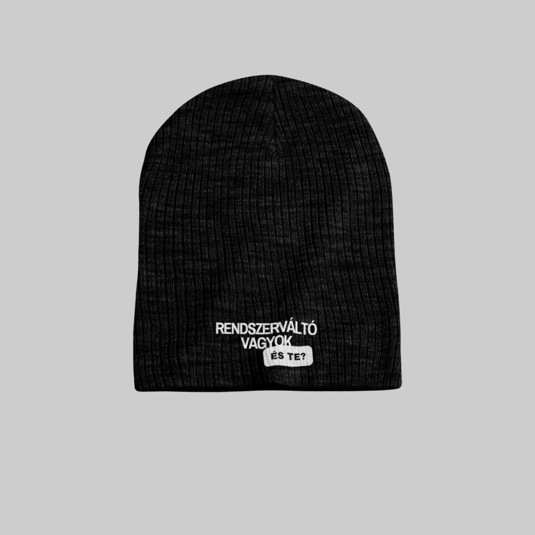 TISZA kötött sapka - Rendszerváltó vagyok