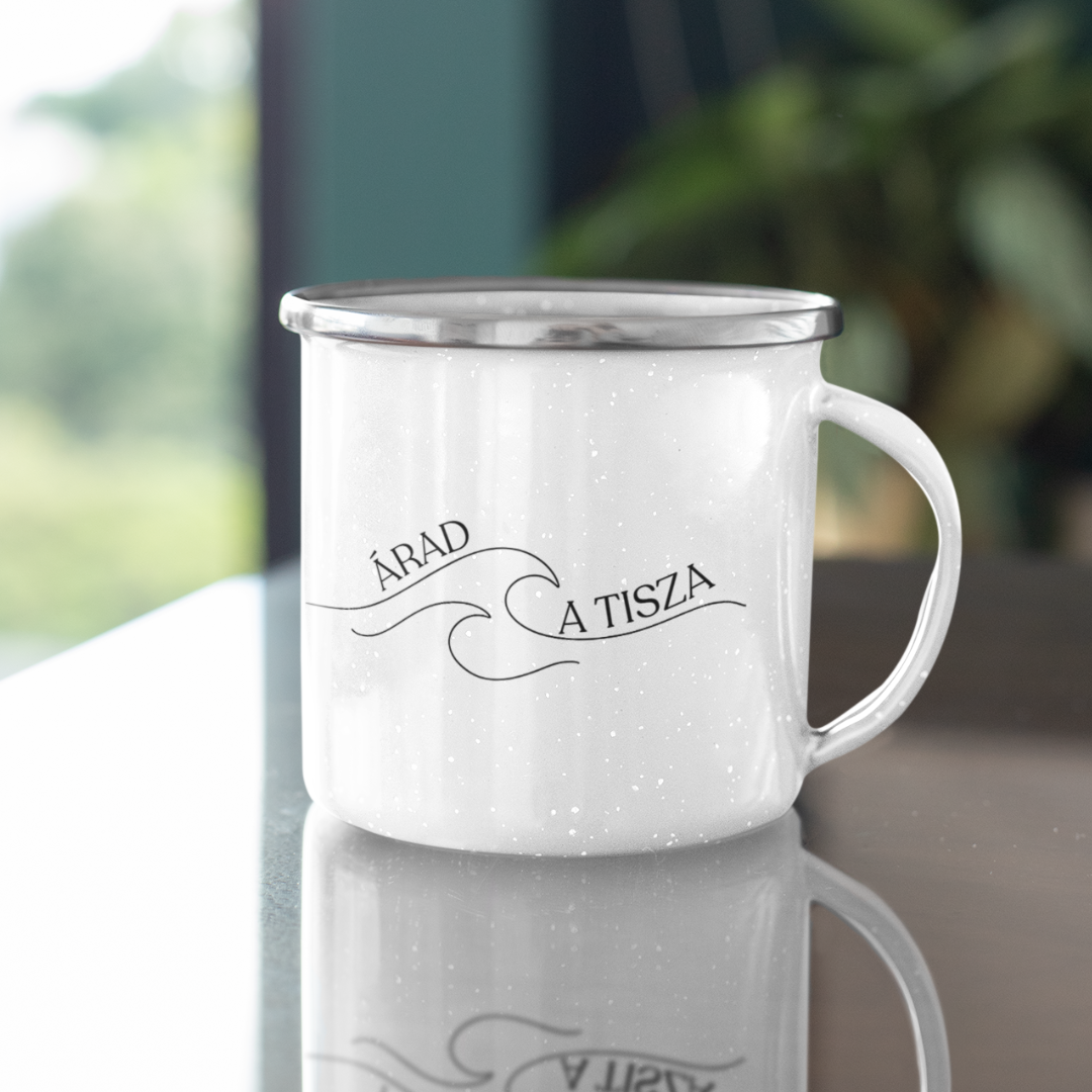 TISZA fém bögre - Árad a TISZA