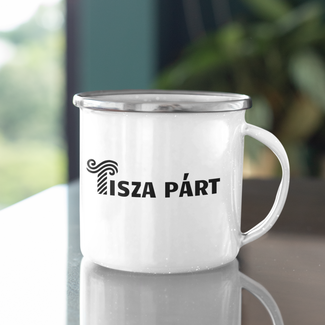 TISZA fém bögre - TISZA Párt