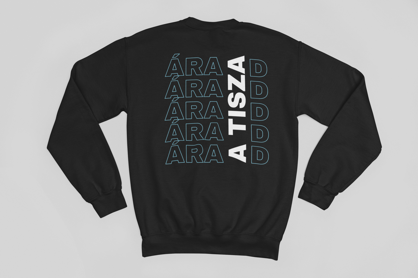 TISZA környakú pulóver - ÁRAD A TISZA - Unisex