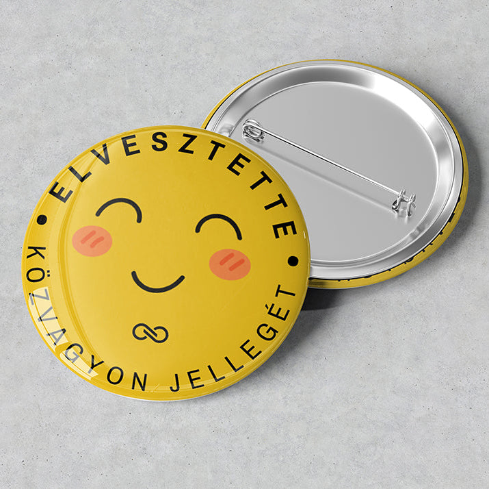 TISZA kitűző - Elvesztette közvagyon jellegét