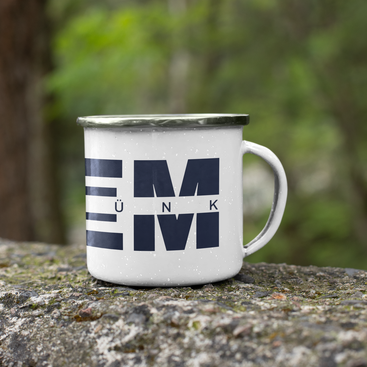 TISZA fém bögre - NEM FÉLÜNK