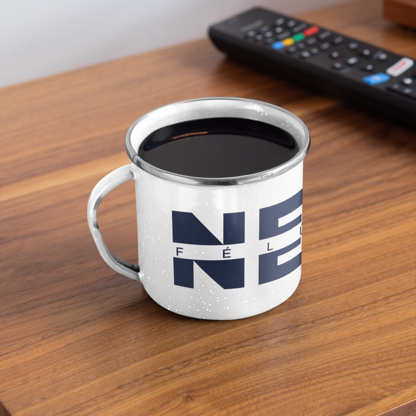 TISZA fém bögre - NEM FÉLÜNK