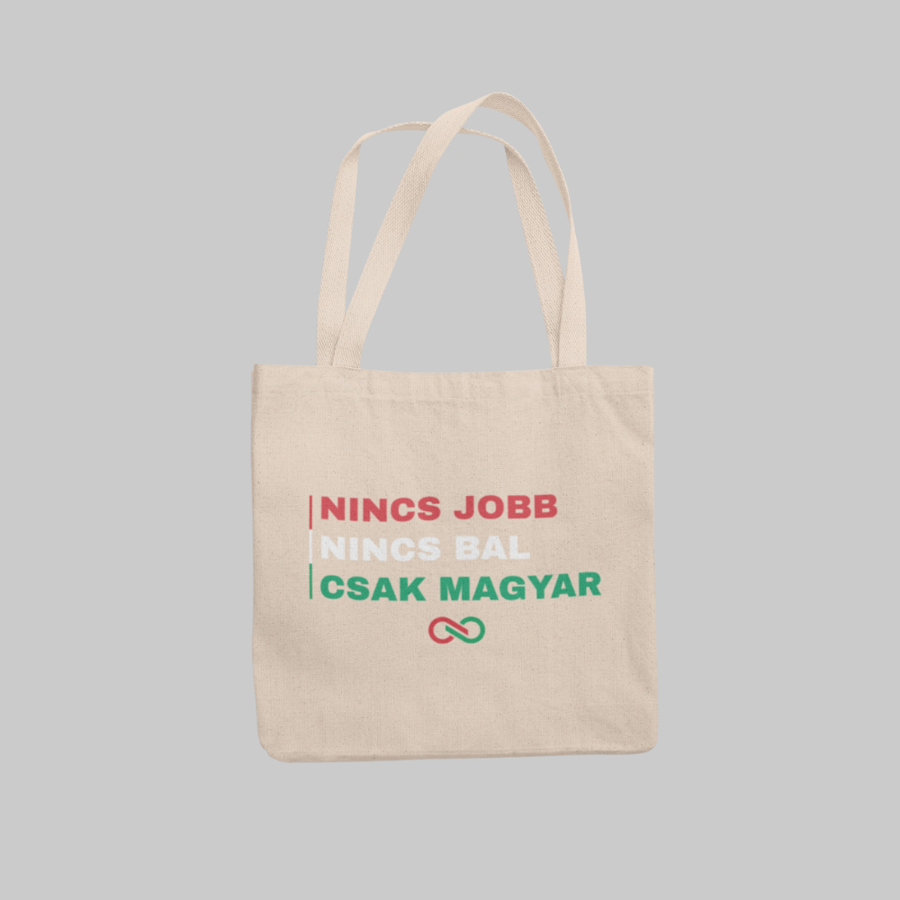 TISZA vászontáska - Csak magyar
