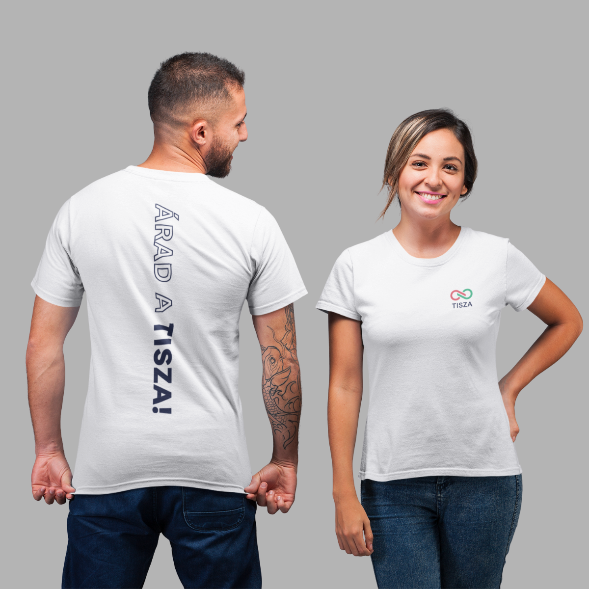 TISZA póló - ÁRAD A TISZA LOGÓ - Unisex