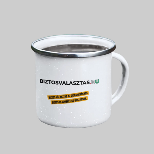 TISZA fém bögre - Biztos választás