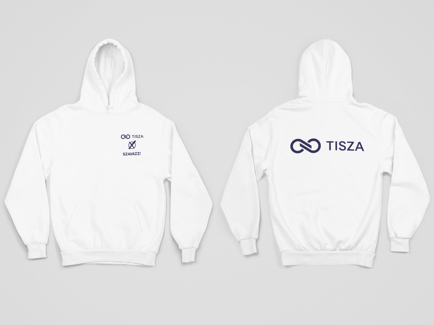 TISZA kapucnis pulóver - Szavazz! - Unisex