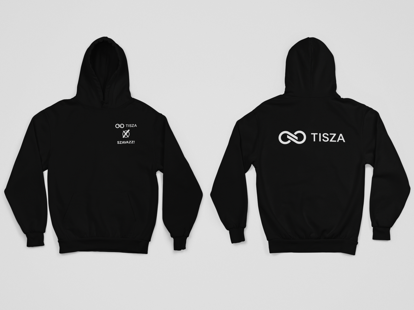 TISZA kapucnis pulóver - Szavazz! - Unisex