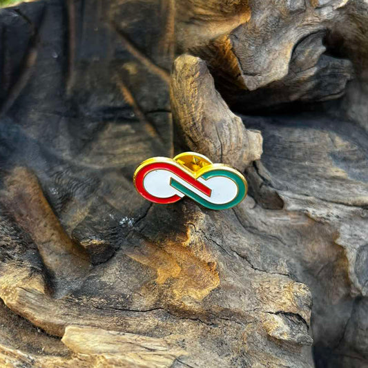 TISZA fém kitűző - Arany szimbólum