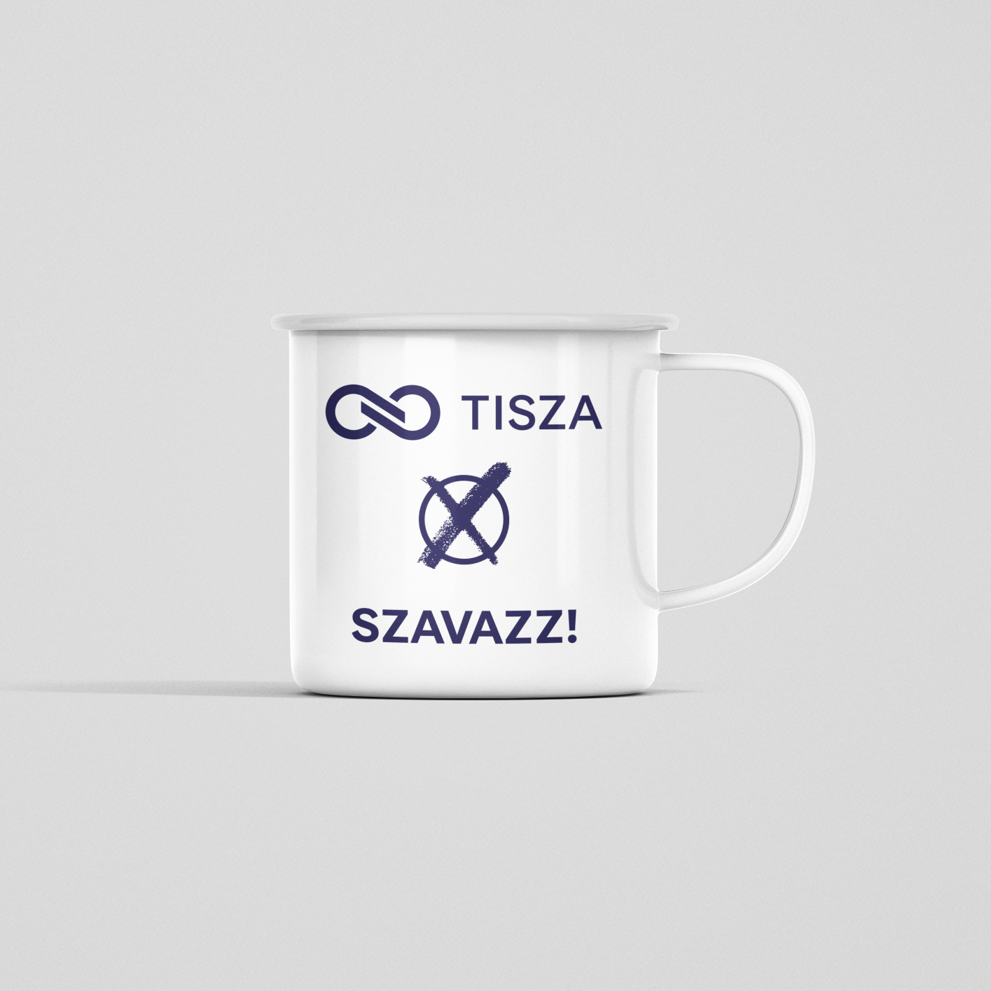 TISZA fém bögre - Szavazz!