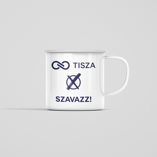 TISZA fém bögre - Szavazz!