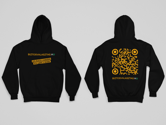 TISZA kapucnis pulóver - Biztos választás - unisex